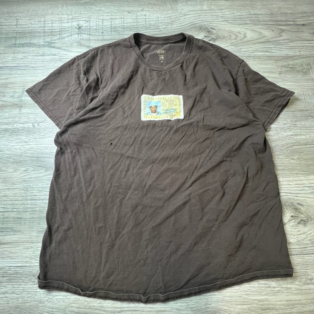 Tyler The Creator T Shirt Mens XL Brown Call Me If You Get Lost Tour Graphic Tee